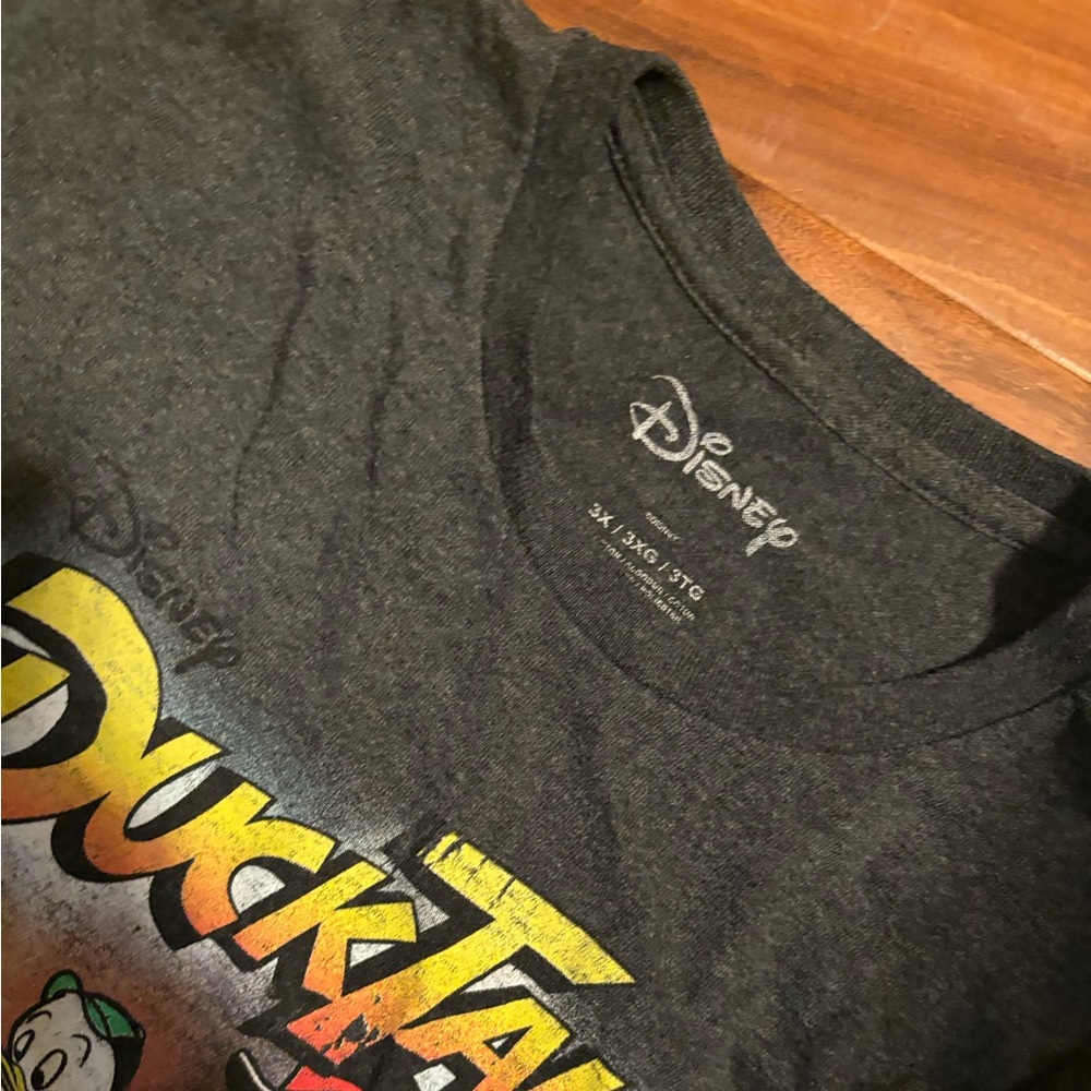 Disney DuckTales Graphic Tee • Plus Size 3X • Vintage Style duck tales 0258 - Picture 2 of 3